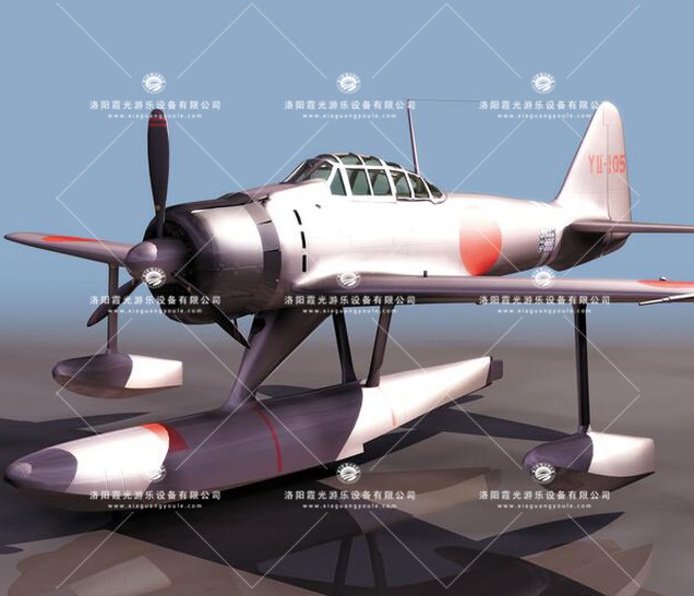 青县3D模型飞机_