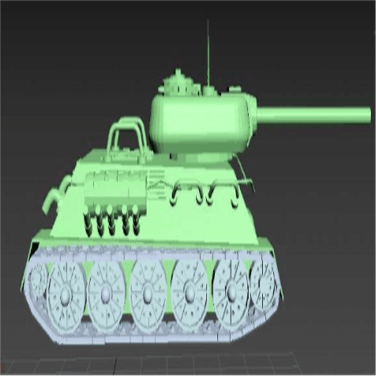 青县充气军用坦克模型